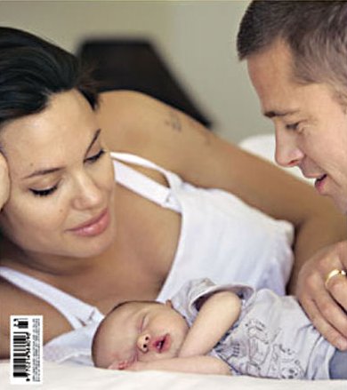 Celebrity Babies Pictures on Angelina Jolie   Brad Pitt Shiloh Nouvel Baby Photograph