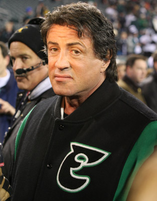 sylvester stallone dressess. Old man Sylvester Stallone was