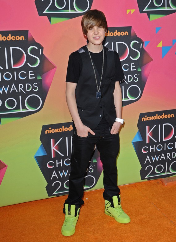 Nickelodeon Kids' Choice Awards 2010 Justin Bieber