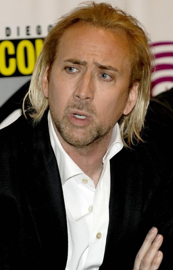 Nicolas Cage Blonde Hair