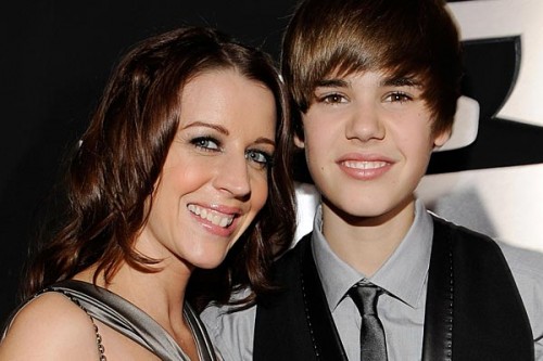 justin bieber as a baby with his mom. Justin Bieber and his mom