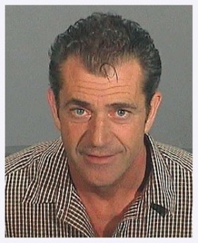 Mel Gibson Mugshot