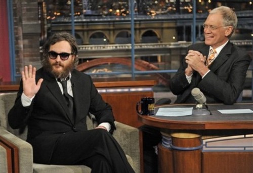Joaquin Phoenix On David Letterman