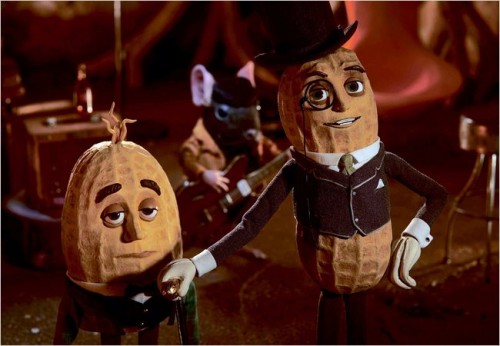 Mr Peanut - voiced by Robert Downey Jr.