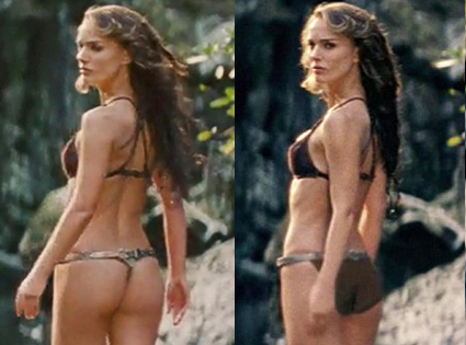 Natalie Portman Butt Cheeks CGI Not wanting to offend audiences with 