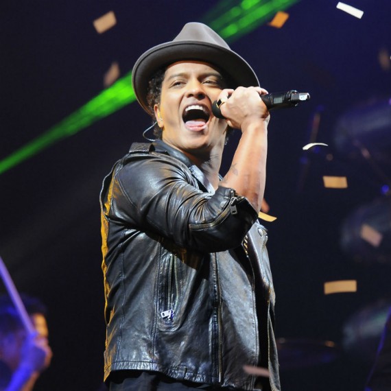 Bruno Mars WENN performing