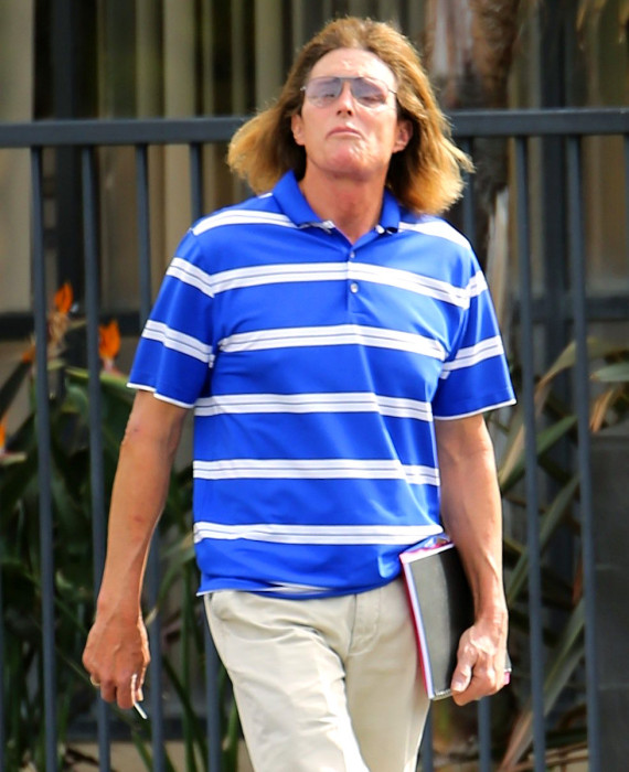 Bruce Jenner ombre hair