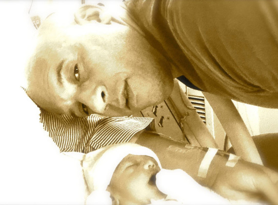 Vin Diesel and daughter Pauline