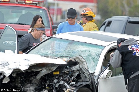 Bruce Jenner in car crash