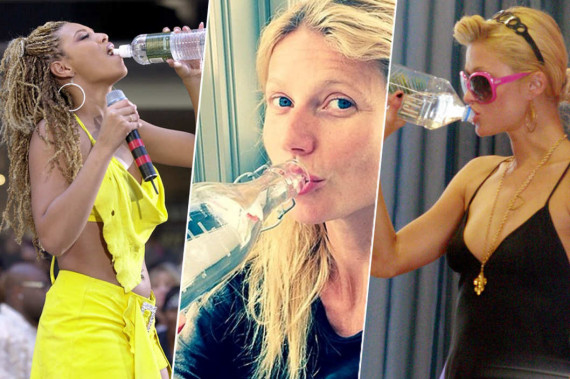celebrities-drinking-water