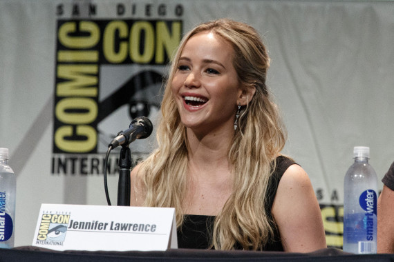 Jennifer Lawrence attend San Diego Comic-Con