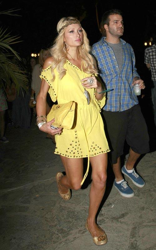 Paris Hilton at Coachella 2010