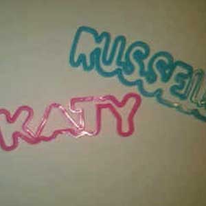Russel Brand and Katy Perry - Silly Bandz Name Formation