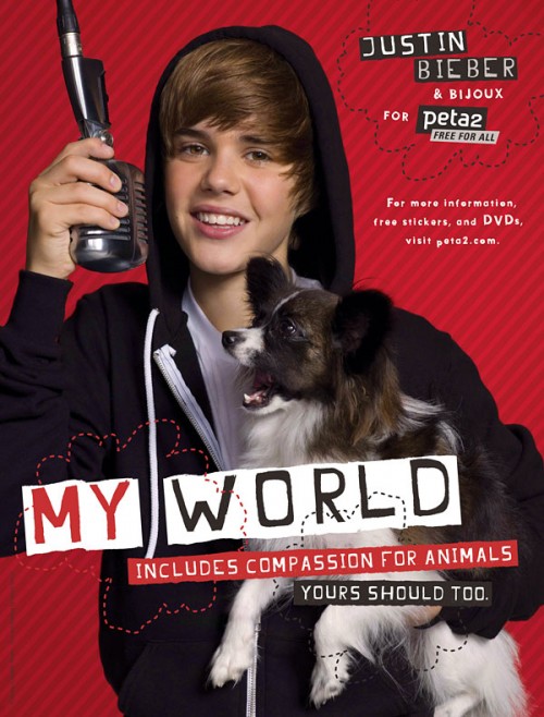 Justin Bieber PETA Ad