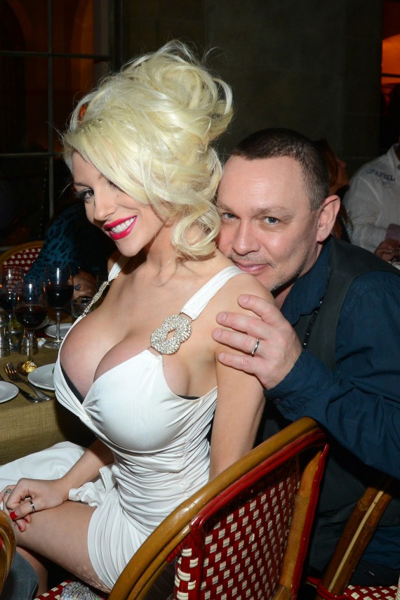 Courtney Stodden with ex-husband Doug back when they were ultra chummy. (Getty)
