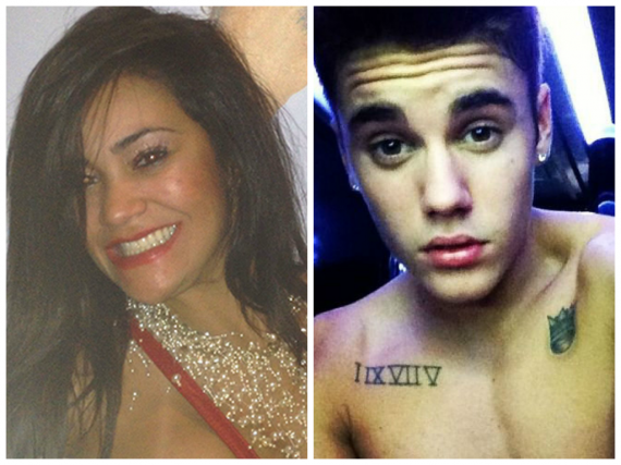 Justin Bieber obviously has the hots for Latinas. (Mirror UK/Instagram)