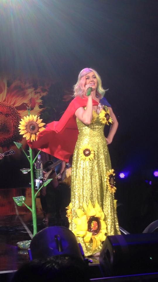 Katy Perry flower dress