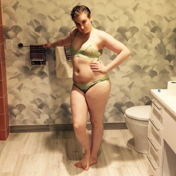 Lena Dunham underwear