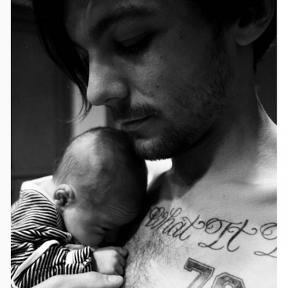 Louis Tomlinson and baby boy